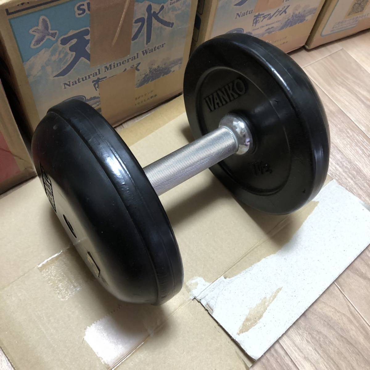 します ヤフオク! IVANKO ラバー ジム用ダンベル 24kg