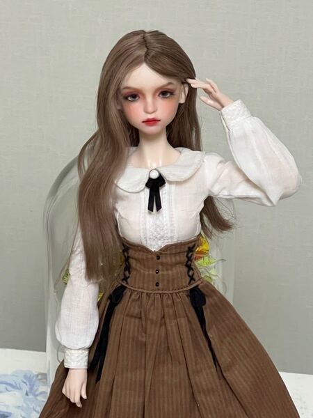 【BJD 1/6ドール】 1/6 ドールヘッドVivi+Bedollボディー カスタムフルセット