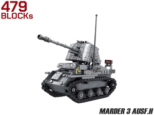 M0101P　AFM MARDER 3 AUSF.H 対戦車自走砲 479Blocks