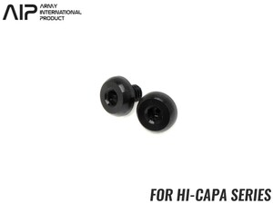 AIP023-HC-BK　AIP A7075 CNC グリップスクリュー Hi-CAPA ブラック