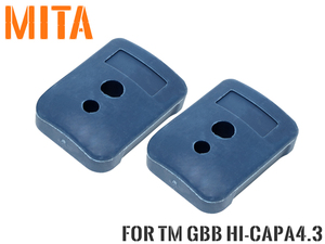 MITA-P135-II-BL　MITA ラバーマグパッド スリム 2個セット for Hi-CAPA 4.3