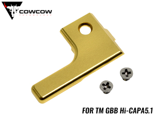 COW-HC-FR006G　COWCOW TECHNOLOGY アルミCNC RAW コッキングハンドル スタンダード F 右出し用 TM Hi-Capa GD