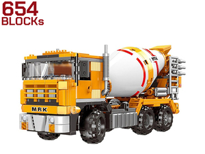 T0015W AFM concrete mixer 654Blocks