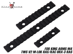 KA-RAS-002　King Arms M4TWS V2 M-LOK レールセクションセット