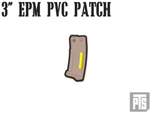 PTS-0052　【正規品】PTS 3インチ EPM PVC パッチ FDE