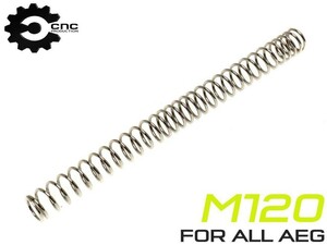 CNC-SPR-M120　CNC Production M120 AEG メインスプリング 不等ピッチ