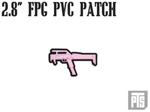 PTS-0057 【正規品】 PTS 2.8インチ FPG PVC パッチ ピンク