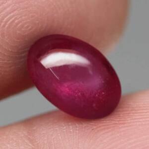 【天然大粒ルビールース 3.66ct:2746】モザンビーク産 Natural Ruby 裸石 標本 鉱物 宝石 コランダム jewelry Mozambique