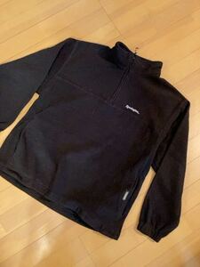 Remington 黒フリース ジャケット】1/4 zip: USサイズM（日本L）モッシーオーク リアルツリー 狩猟 射撃 シューティング ハンティング