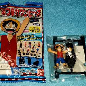 即決 送料無料 BANDAI バンダイ 食玩 2000 ONE PIECE ワンピース あつまれワンピース モンキー・D・ルフィ 美品の画像1