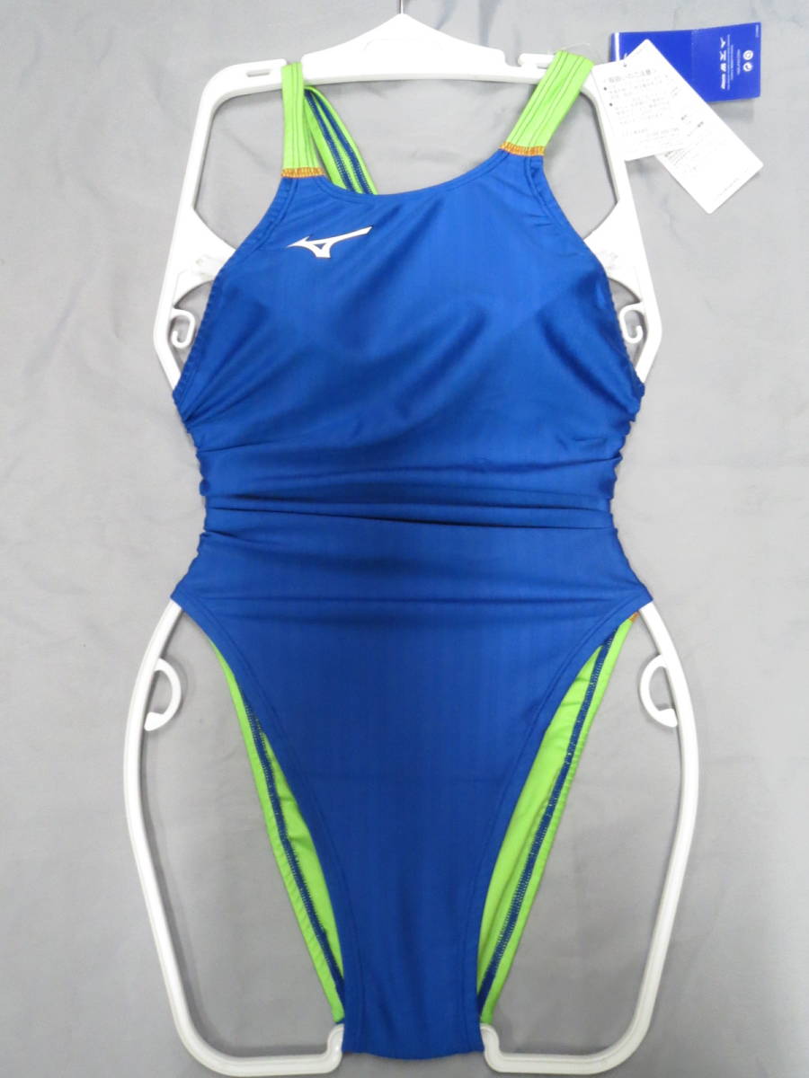 MIZUNO ミズノ 新品 別注モデル 競泳水着 紫/青 XLサイズ ストリーム ...