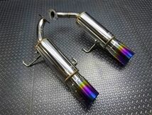 ※湾岸 VM4 レヴォーグ Ti-C EXHAUST 左右出し マフラー チタンテール JQR認定 車検対応 フルTIG溶接 数量限定モデル!! 新品 在庫有り!_画像3