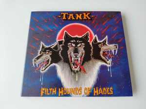 【09年リイシュー/GOLD CD】TANK/Filth Hounds Of Hades +8ボートラ デジパックCD METAL MIND PRODUCTIONS EU MASSCD1114DG NWOBHM82年名盤