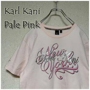 ★Karl Kani カールカナイ Tシャツ ピンク Sサイズ ヒップホップ