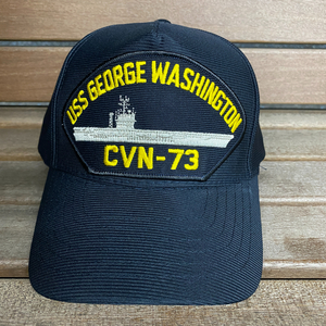  America made EAGLE CREST Eagle k rest CVN-73 USS George Washington G.Washington rice navy empty . military cap size adjustment possible 