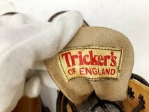 Tricker’s (トリッカーズ) MALTON モールトン カントリーブーツ ウイングチップ 7ホール 英国製 UK4.5 2508 ブラウン レディース/028_画像6