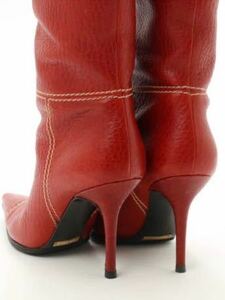  Dolce & Gabbana red boots beautiful goods 