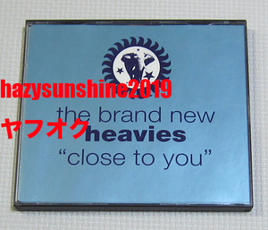 ブラン・ニュー・ヘヴィーズ THE BRAND NEW HEAVIES CD SINGLE CLOSE TO YOU BROTHER SISTER LIVE