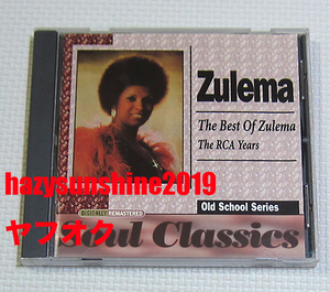 ズレーマ ZULEMA CD THE BEST OF ZULEMA THE RCA YEARS DIGITALLY REMASTERED OLD SHCOOL WANNA BA WHERE YOU ARE