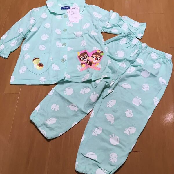 110サイズ☆チップ&デール☆女の子☆長袖☆パジャマ☆未使用☆新品☆