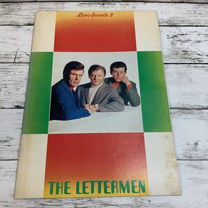 【長期保管品】THE LETTERMEN 1972年 来日コンサート パンフレット LOVE SOUND 2 レターメン パンフ