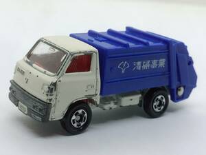 さA6★トミカ ミニカー 三菱 キャンター 清掃車 清掃事業 1/72 No.10