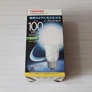 東芝 LDA13N-G/100W LED電球 E26 昼白色 1520lm 密閉器具対応