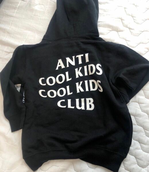 ANTI COOL KIDS HOODY バックプリント　フーディ　長袖　プルオーバー