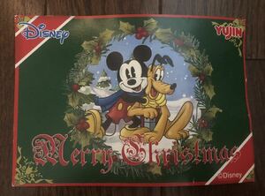 Art hand Auction Raro 2007 Disney YUJIN Postal de Navidad Disney Mickey Plutón Disney Eugene Postal Postal, antiguo, recopilación, estampilla, tarjeta postal, tarjeta postal