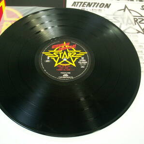 スターズ/黒い稲妻 STARZ/ATTENTION SHOPPERS!/1978 LP 国内盤 歌詞カード付の画像4