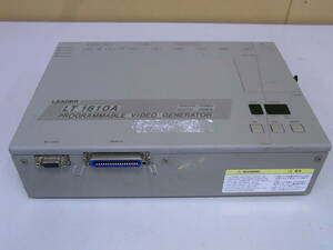 LEADER LT 1610A Programmable Video Generator （ジャンク品）管理番号：RH-102