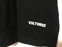 RAF SIMONS 17SS Mid Weight T-Shirt オーバーサイズ Tシャツ ブラック ブリーチ スウェット インサイドアウト Vultures_画像4