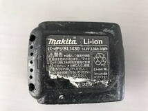 マキタ バッテリー 14.4V 3.0Ah 充電不可 ジャンク品 即決・送料無料【F0622-2】_画像5