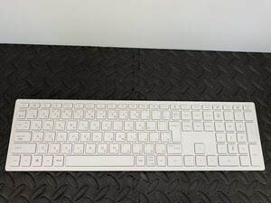 ジャンク HP 純正 ワイヤレスキーボード (品番HSA-P003K) ホワイト 即決・送料無料【F1126-1】