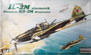 DAKO/1/72/ソ連空軍イリューシンIL-2Mシュトルモビク対地攻撃機/未組立品