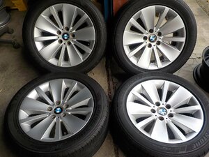 ■業者宛送料安BMW7シリーズE65　E66など純正18インチタイヤ付き　245/50-18　GR-XT4本セット■京都発