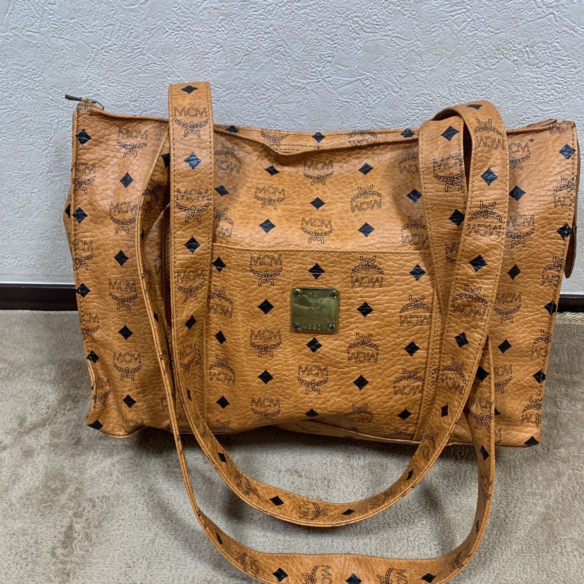 エクルベージュ MCM トートバッグ 美品 キャメル - 通販 - motelparati