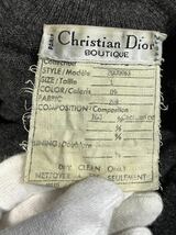 Ｄ１　Christian Dior BOUTIQUE クリスチャン ディオール ブティック カシミヤ？ タートルネックニット ニットセーター レディースＬ_画像7