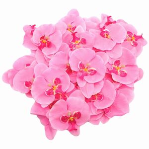 造花 胡蝶蘭 花のみ 10センチ 50個 (ピンク)