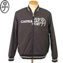 ★CASTELBAJAC★SALE スタジャン風ブルゾン【黒LL】秋冬モデル 7232412103 カステルバジャック_画像1