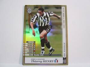 WCCF 2002-2003 LE ティエリ・アンリ　Thierry Henry 1977 France　Juventus FC 1999 Legends