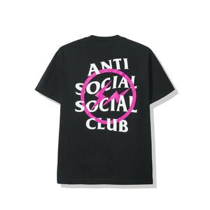 L FRAGMENT ASSC BOLT TEE フラグメント アンチ ソーシャル クラブ ピンク ボルト Tシャツ ANTISOCIALSOCIALCLUB ANTI SOCIAL CLUB