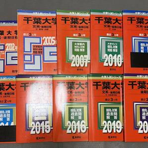 【翌日発送】　赤本　千葉大学　文系　後期日程　1998年～2020年 22年分