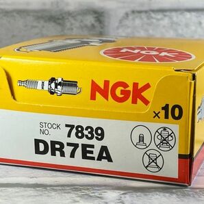 ＮＧＫ ＤＲ７ＥＡ ４本セット ヤマハ ＹＤ１２５、Ｓ ８９ー 適合 新品！の画像3