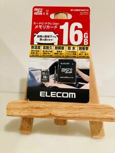 新品未使用　エレコム SDカード　16gb microSD ELECOM