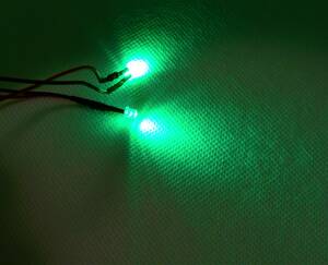 3mm электропроводка сопротивление имеется, шляпа type LED, зеленый 10шт.