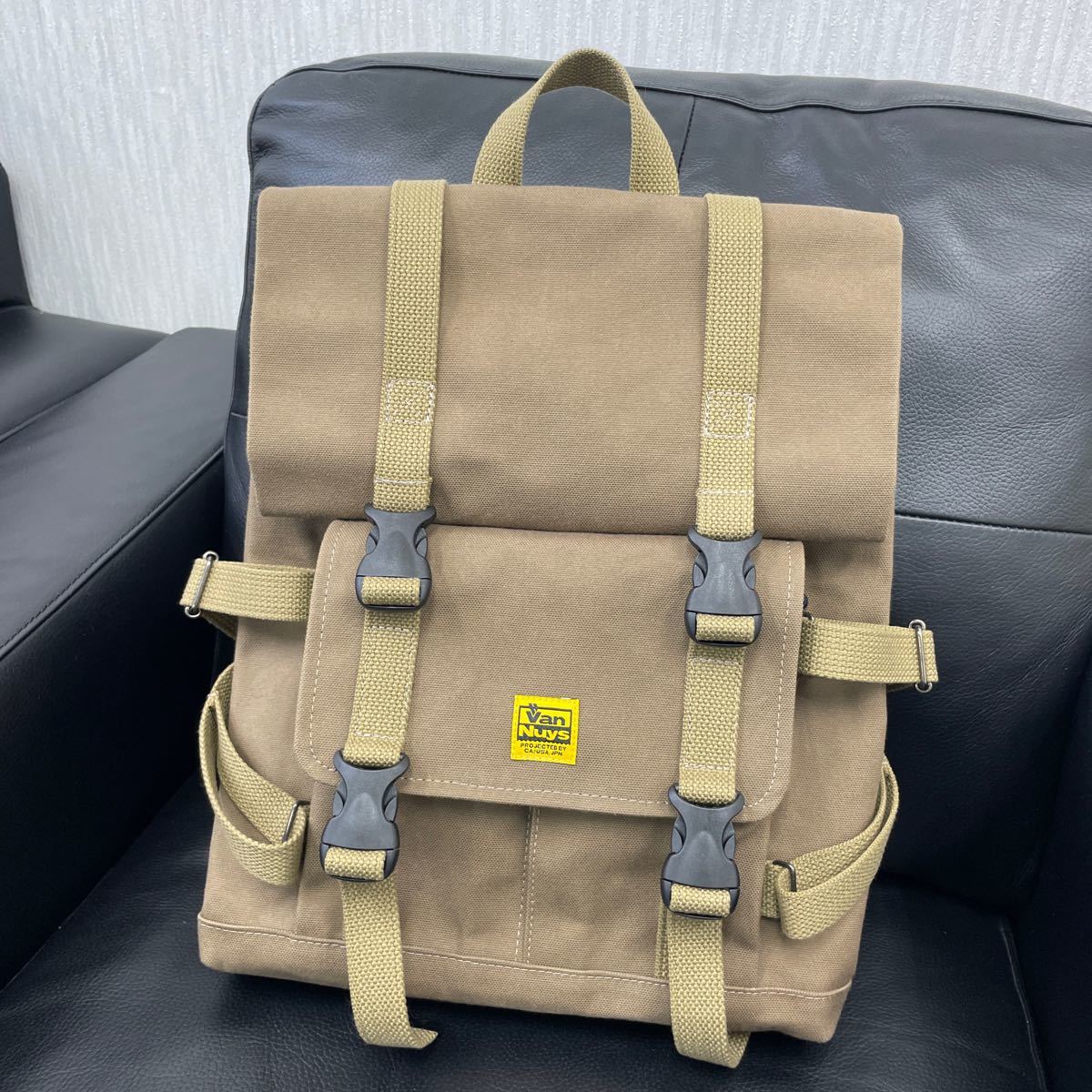 選べる配送時期 希少・新品未使用 バンナイズ 帆布のミリタリーバック
