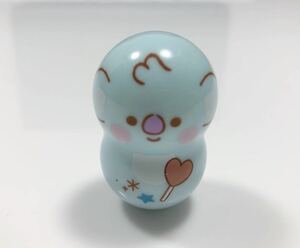 ☆KOYA☆クーナッツ スケッチver フィギュア Coo'nuts BT21 BABY BTSキャラクター 食玩 バンダイ ミニフィギュア コレクション 人形 ブルー