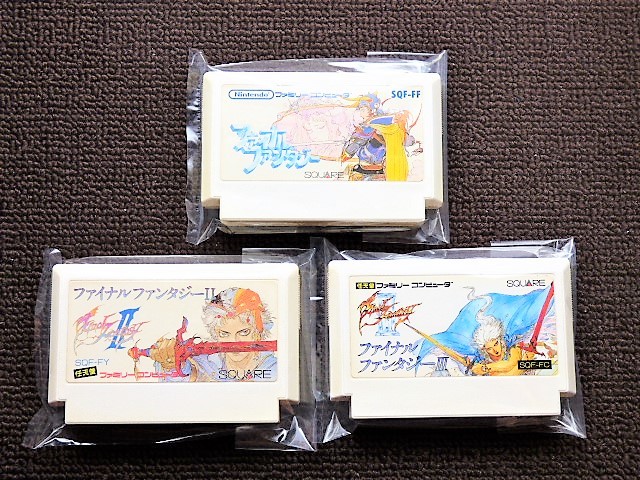 ファミコン ファイナルファンタジー 1 2 3 ☆極美品☆ | labiela.com