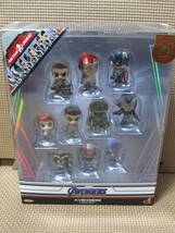 ホットトイズ COSBABY(XS)BOBBLE-HEAD COLLECTIBLE SET アベンジャーズ エンドゲーム TEAM SUIT (未開封）_画像1